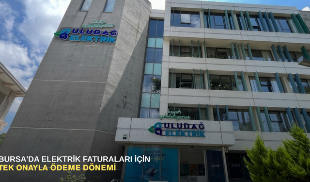 Bursa'da elektrik faturaları için tek onayla ödeme dönemi