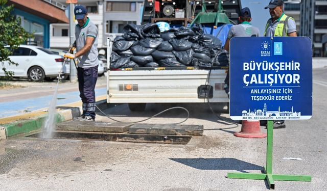 Büyükşehir'den altyapıya "Sonbahar Temizliği"