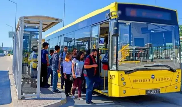 Bursa toplu taşımasında kapsamlı düzenleme yapıldı