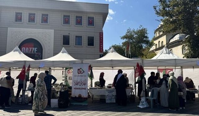 Bursa'da Filistinli öğrenciler için anlamlı dayanışma