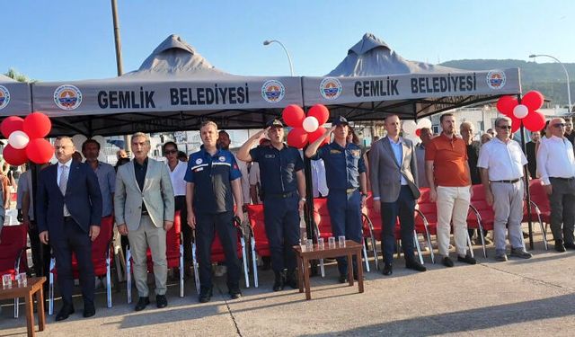 Gemlik'te balıkçılar sezona "merhaba" dedi