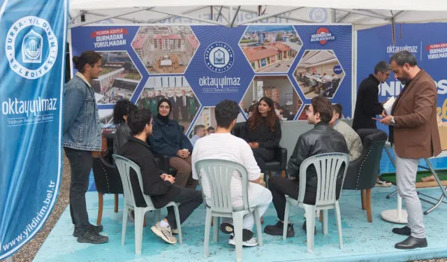 Yıldırım'da üniversite öğrencilerine sıcak karşılama
