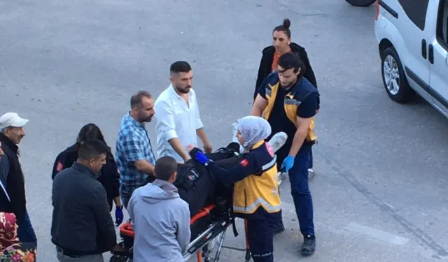 Bursa’da düğün konvoyunda kaza: Motosikletli kurye yaralandı