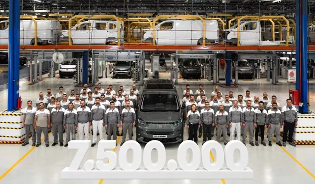 Tofaş Bursa fabrikasında 7,5 milyon barajı aşıldı!