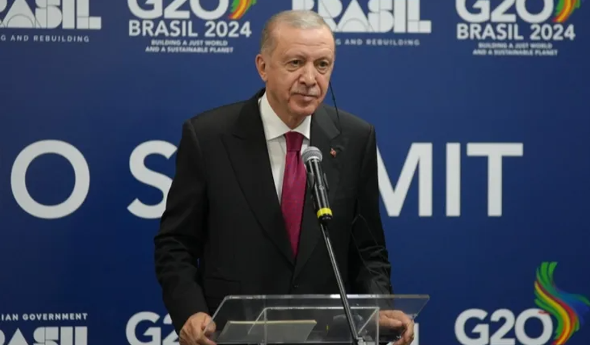 Erdoğan: "Dünya 5'ten Büyüktür"