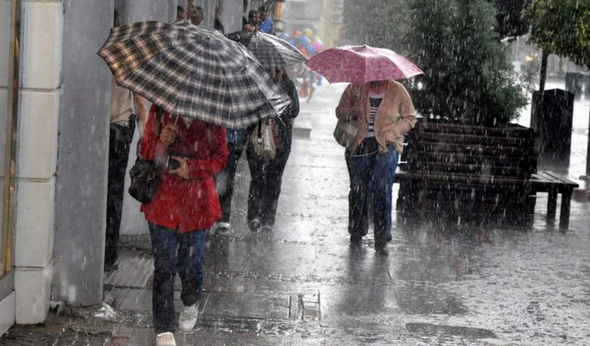 Meteorolojiden sağanak alarmı