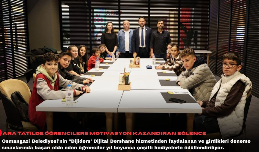 Ara tatilde öğrencilere motivasyon kazandıran eğlence