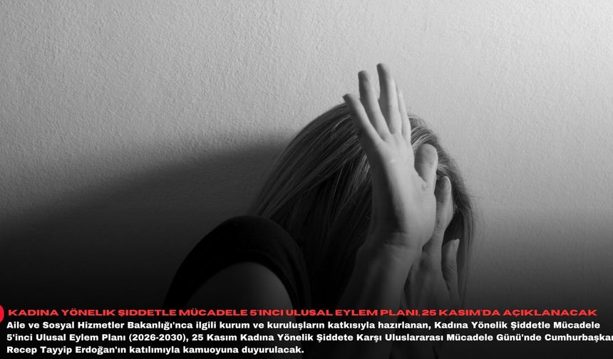Kadına Yönelik Şiddetle Mücadele 5'inci Ulusal Eylem Planı, 25 Kasım'da açıklanacak