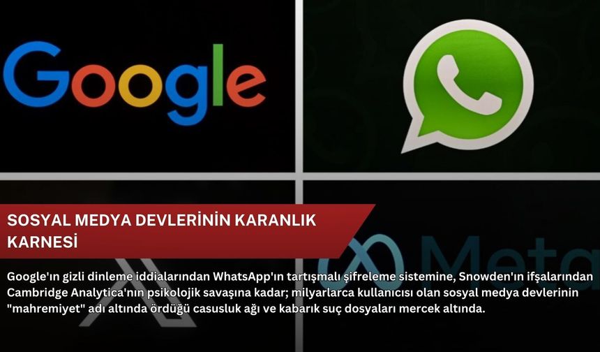 Sosyal medya devlerinin karanlık karnesi