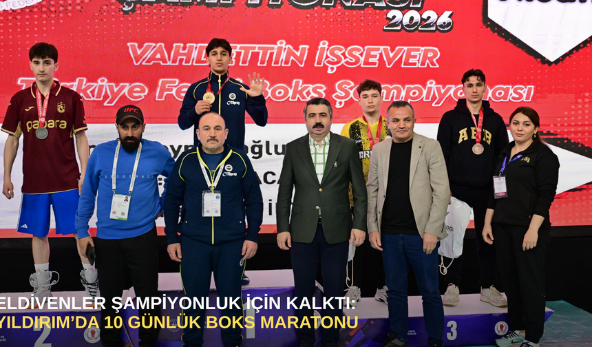 Eldivenler şampiyonluk için kalktı: Yıldırım’da 10 günlük boks maratonu