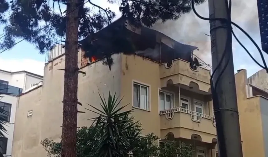 Bursa’da korku dolu anlar! Çatıdan yükselen dumanlar mahalleyi ayağa kaldırdı
