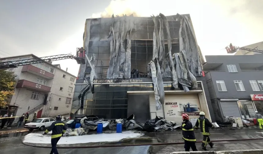 Dilovası’ndaki fabrika yangınında kamu görevlilerine gözaltı operasyonu