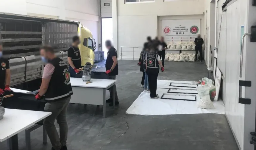 İpsala'da Rekor Operasyon! 3 Milyar Liralık Uyuşturucuya Geçit Yok