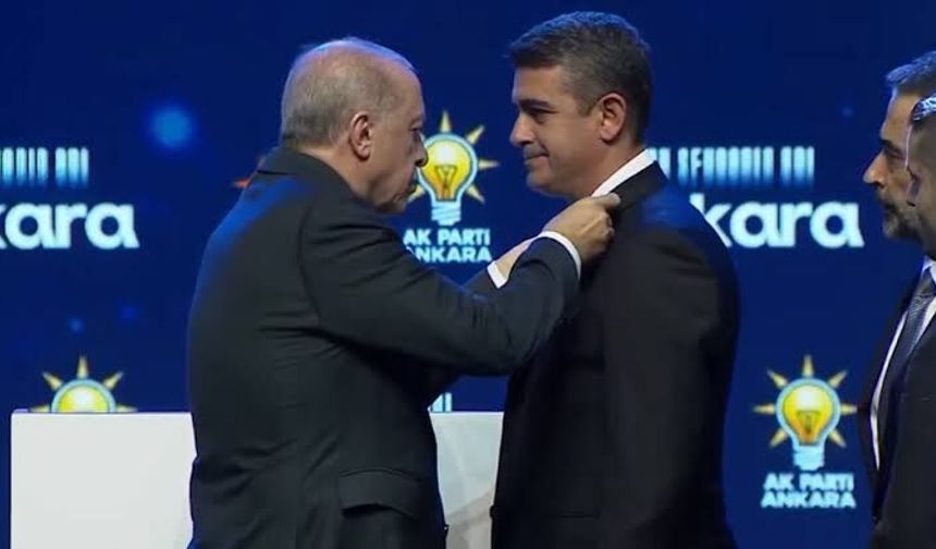 Haymana Belediye Başkanı Levent Koç, AK Parti'ye katıldı