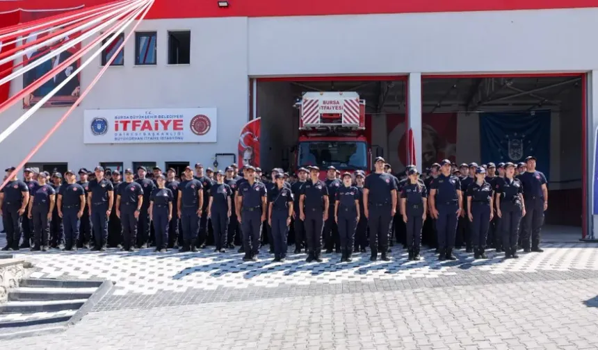 Bursa Büyükşehir'den Büyükorhan'a dev itfaiye üssü!