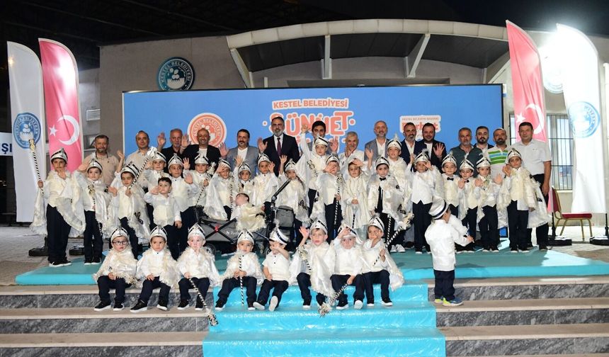 Kestel'de sünnet şenliği kayıtları başladı