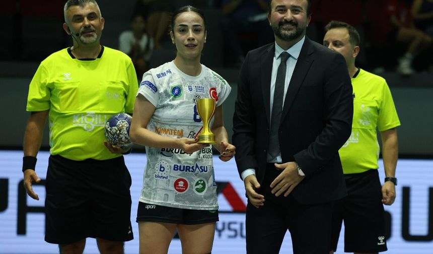 Bursa Büyükşehir Belediyespor hentbol takımı adını finale yazdırdı