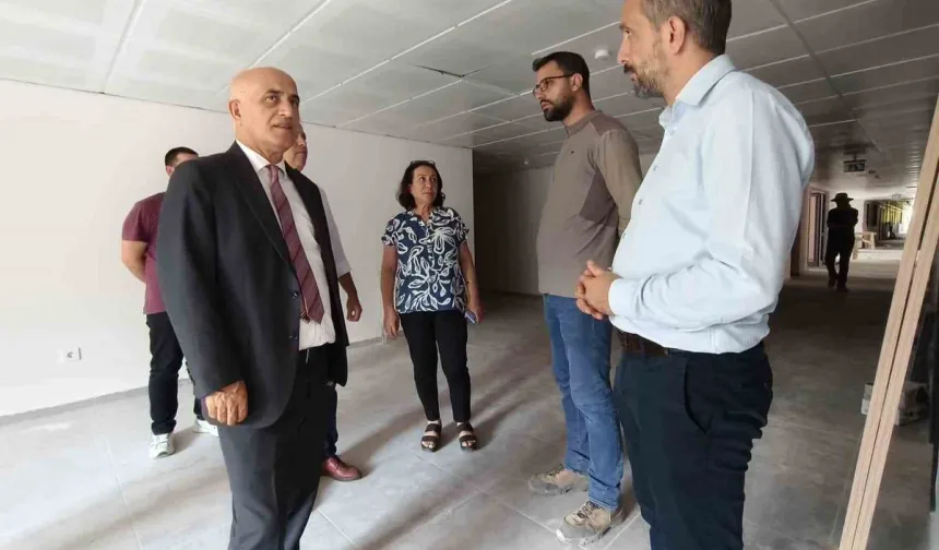Bursa'da 400 günde 500 kişilik Öğrenci Yurdu Tamamlanmak Üzere