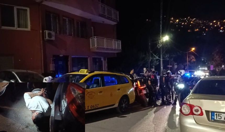 Bursa'da taksiden havaya ateş açan şüpheli yakalandı