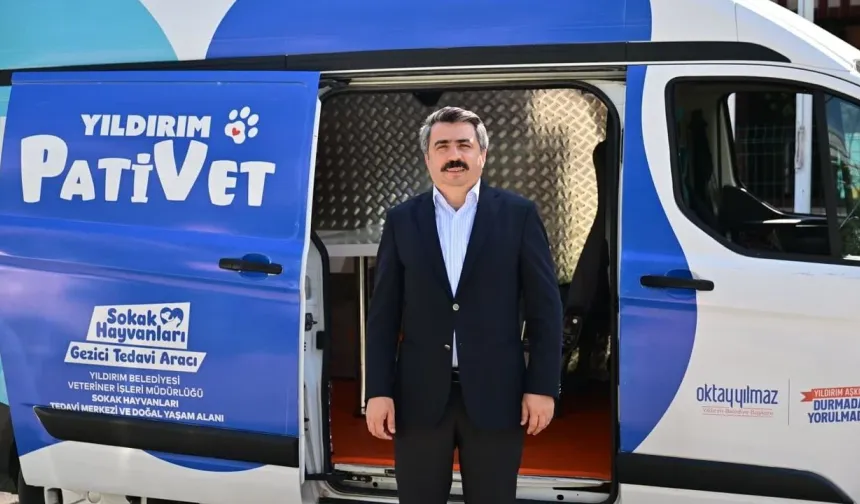 Bursa’da sokak hayvanlarına mobil veteriner desteği!