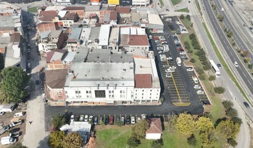 Bursa İnegöl’de mobilya bölgesine 165 araçlık yeni otopark!