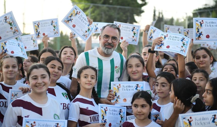 Kestel'de spor dolu yaz sezonu coşkulu bir finalle kapandı