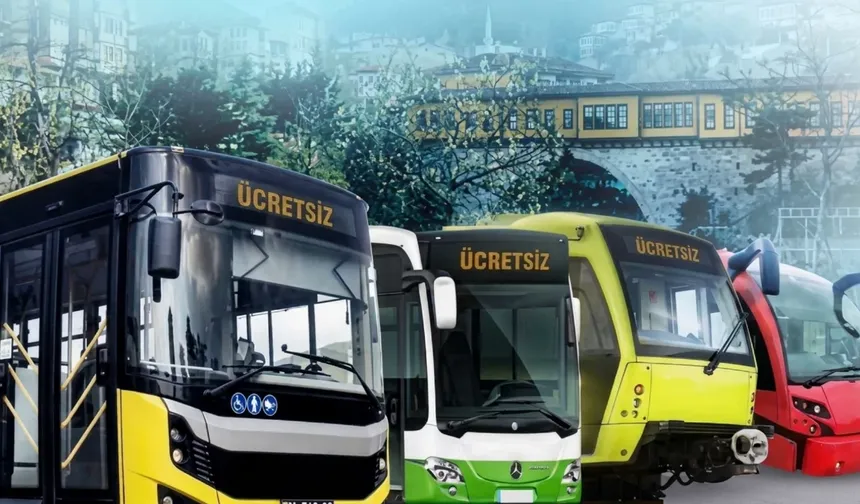 Bursa'da ücretsiz ulaşım hangi hatlarda geçerli olacak?