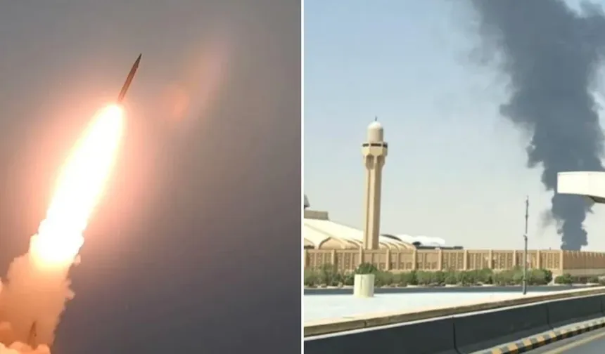 Riyad’da patlama sesleri! Suudi Arabistan 2 balistik füzeyi imha etti