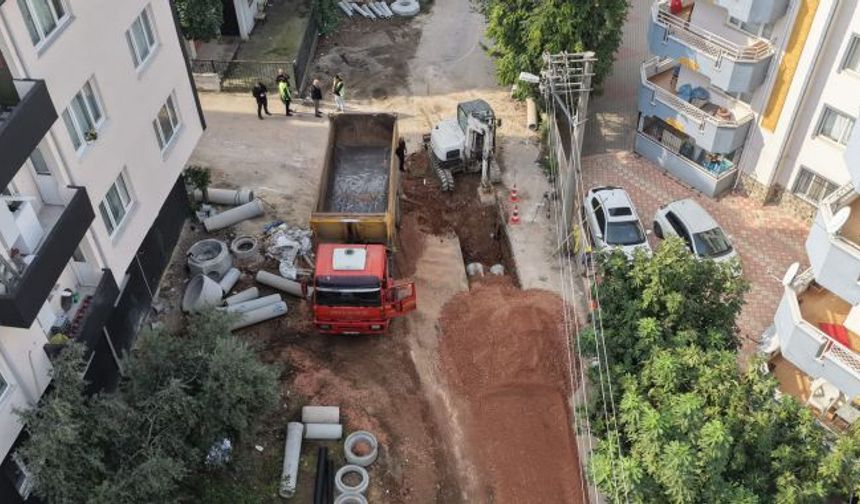 Osmangazi Hüdavendigar Mahallesi’nde altyapı çalışması