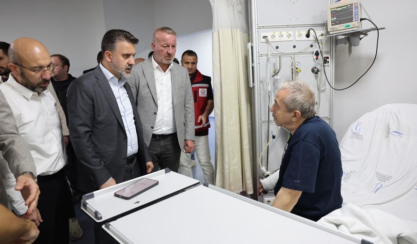 Bursa’nın gözü Manisa’da! Şahin Biba’dan acı gününde ziyaret