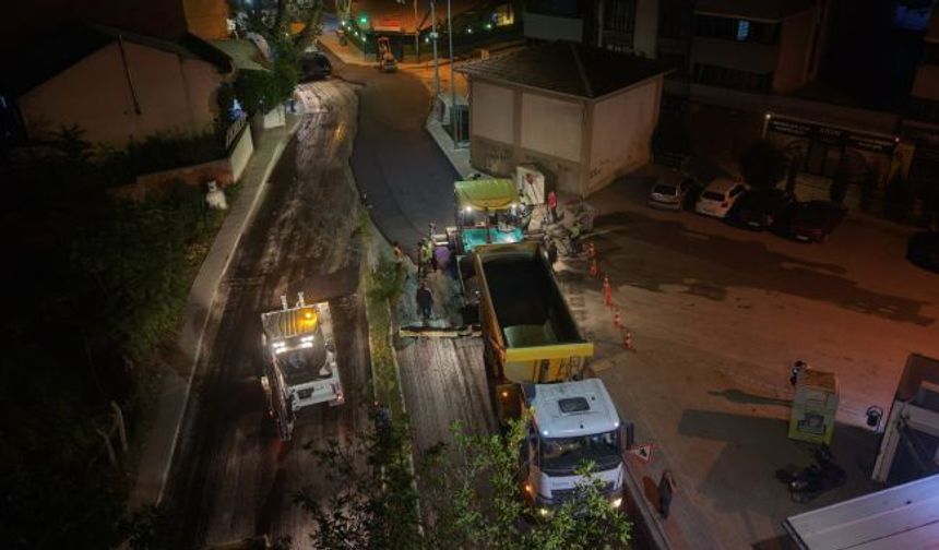 Bursa’da Gece Mesaisi Başladı! O Caddede Neler Yapılıyor?