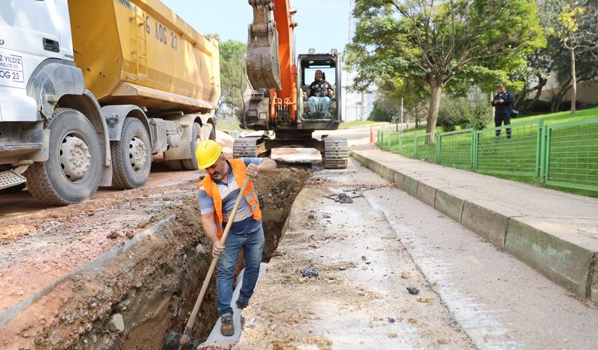 Bursa’da kış öncesi altyapı hamlesi! 400 metrelik yeni hat yapılıyor