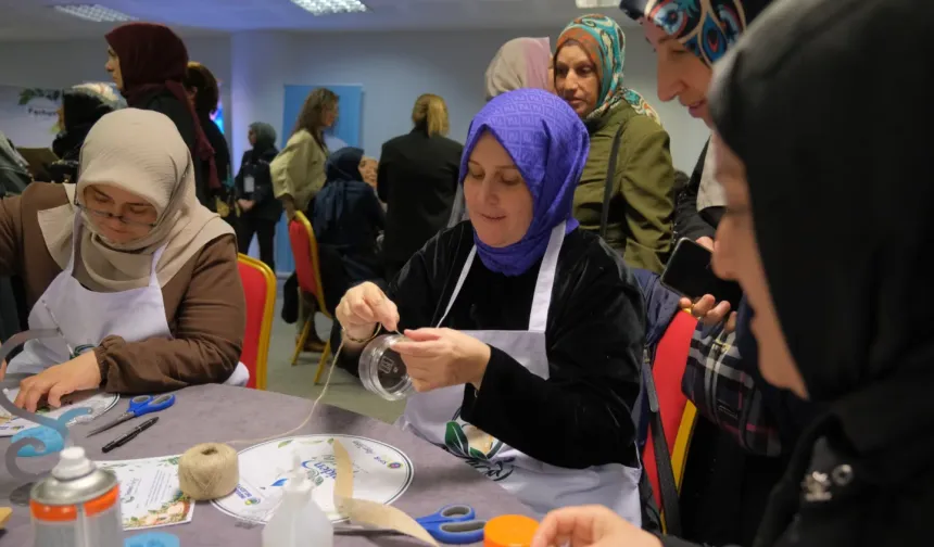 İnegöl Belediyesi’nin atölye çalışmaları ilgi topladı
