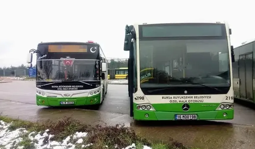 BURULAŞ’tan Bursa’da iki otobüs hattı için yeni karar