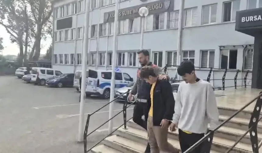 Bursa’da kadının telefonunu kapkaçla çaldılar! 48 saatlik inceleme yakalattı