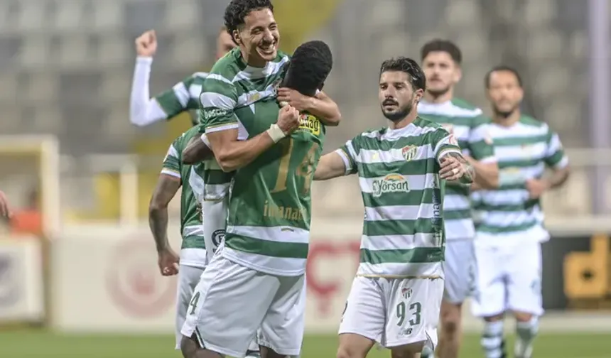 Ankara Keçiörengücü karşısında Bursaspor fırtınası esti
